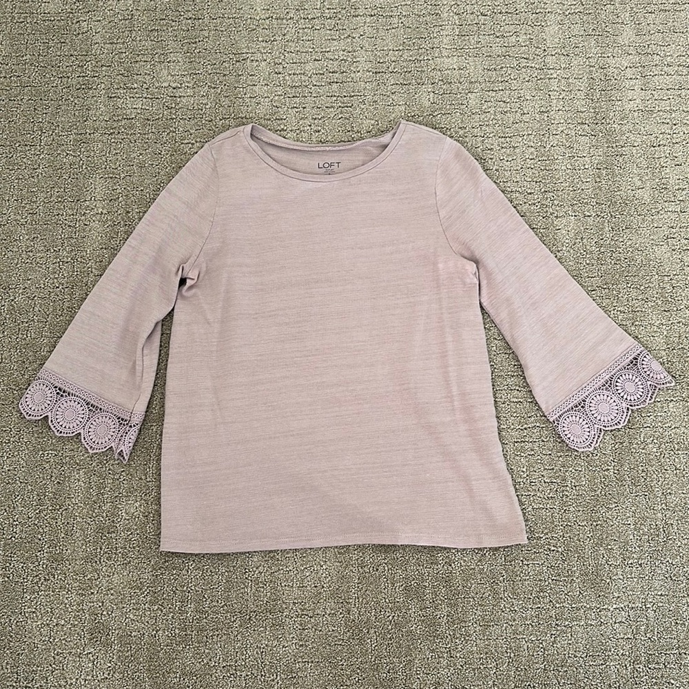 Loft outlet lilac shirt